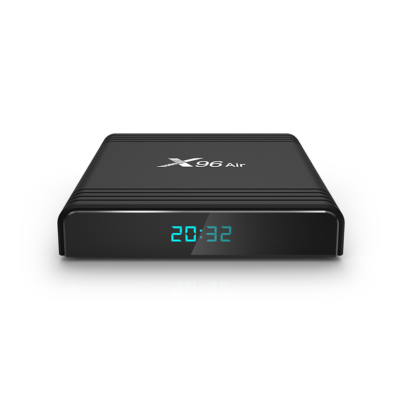 Nuabuy Strong 8K Android TV Box X96 Air Quad Core Amlogic S905X3 Android Media Player Dual Band WiFi 64GB