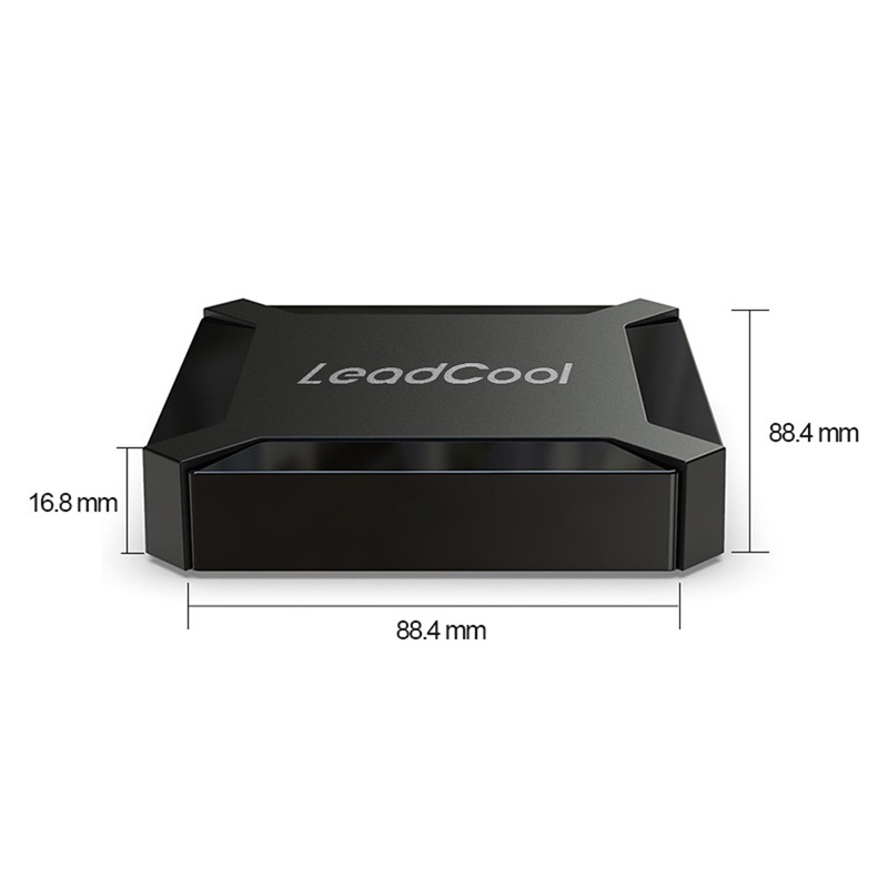 USEVQ LEADCOOLH313 Android 10.0 iptv box Allwinner H313 4k HDR 2.4GHZ Wireless wifi 2GB 16GB no iptv code smart tv media player