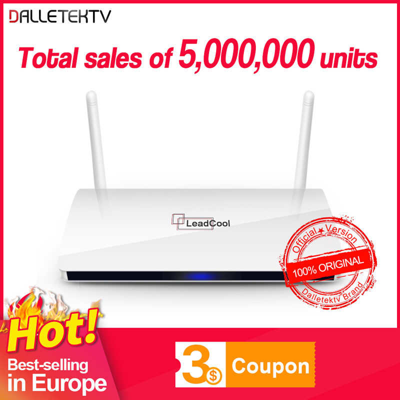 Nuabuy Leadcool LX 4K Android TV Box Amlogic S905W Quad Core Media Player Android box One for 3