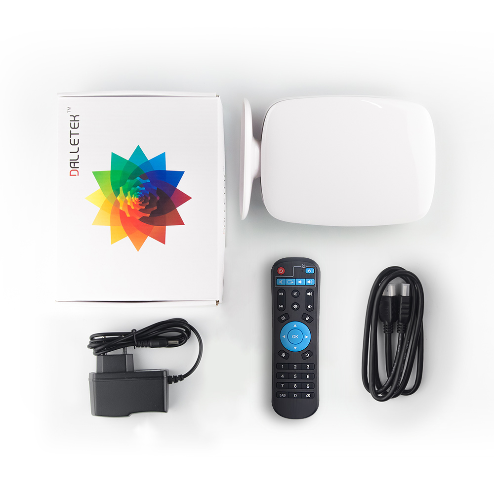 Leadinthebox Dalletektv Android 9.0 Smart TV BOX 1GB 8GB S905W Quad Core support 4K WiFi Dalletektv R9 Set Top Box TV Receiver