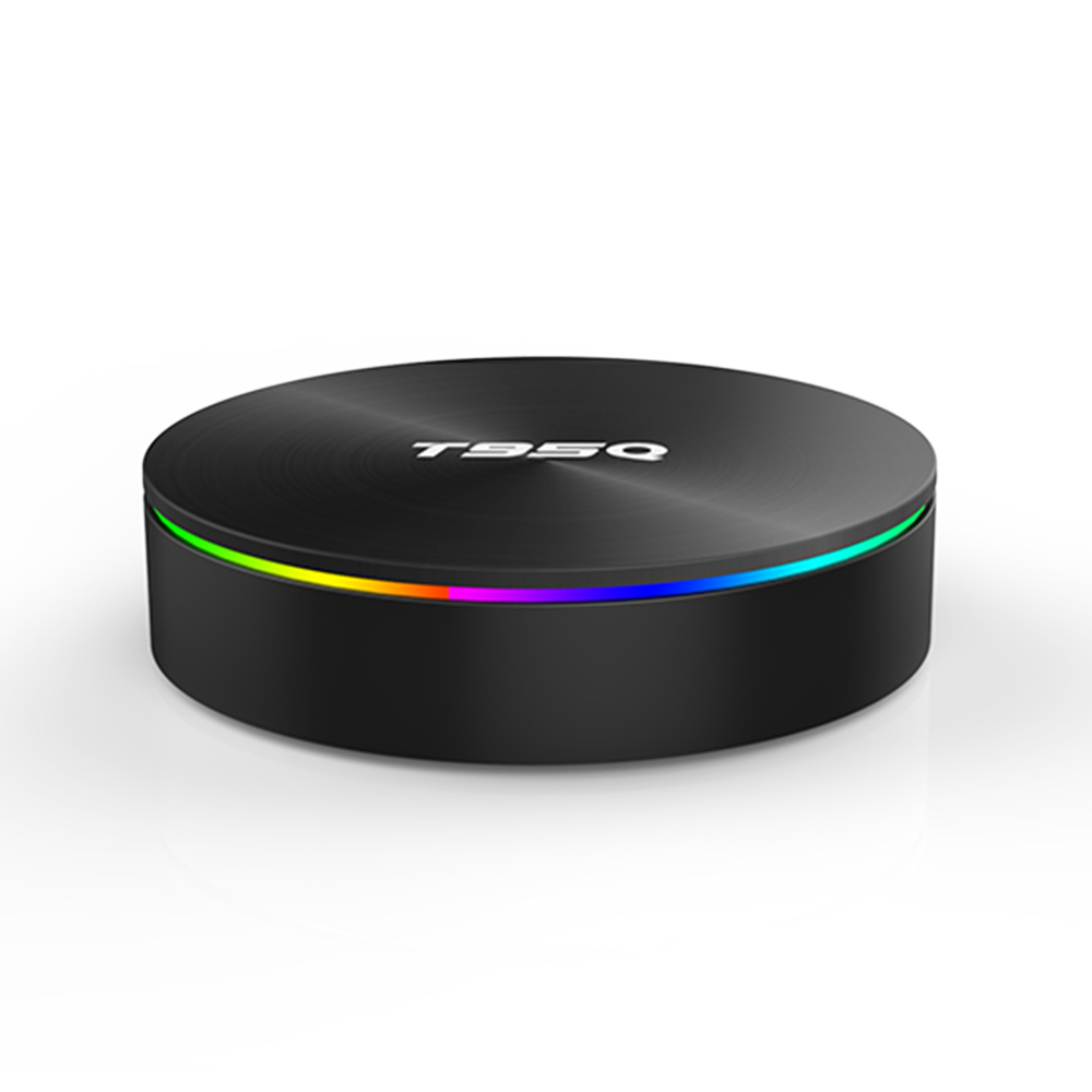 Leadinthebox T95Q Android 9.0 TV BOX 4K Media Player S905X2 Quad Core 2.4G&5GHz Dual Wifi BT4.1 100M tv set box