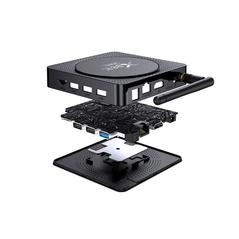 Cuberbuy X98K PRO Android 11 IPTV Box RK3566 4GB RAM 32GB ROM 4K Ultra HD Smart Media Player WiFi TV Box Streaming Device