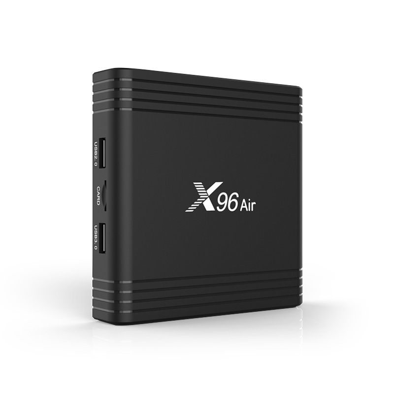 X96 Air Android TV Box S905X3 Android 9.0, 4GB RAM 32GB ROM, 4K Ultra HD Media Player, 2.4G WiFi, BT, USB 3.0, Smart TV Box