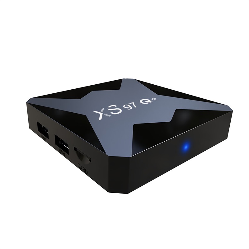 XS97Q+ Android TV Box H313 Android 10.0, 1GB RAM 8GB ROM, 4K Ultra HD Media Player, WiFi, Smart TV Box for Home Entertainment