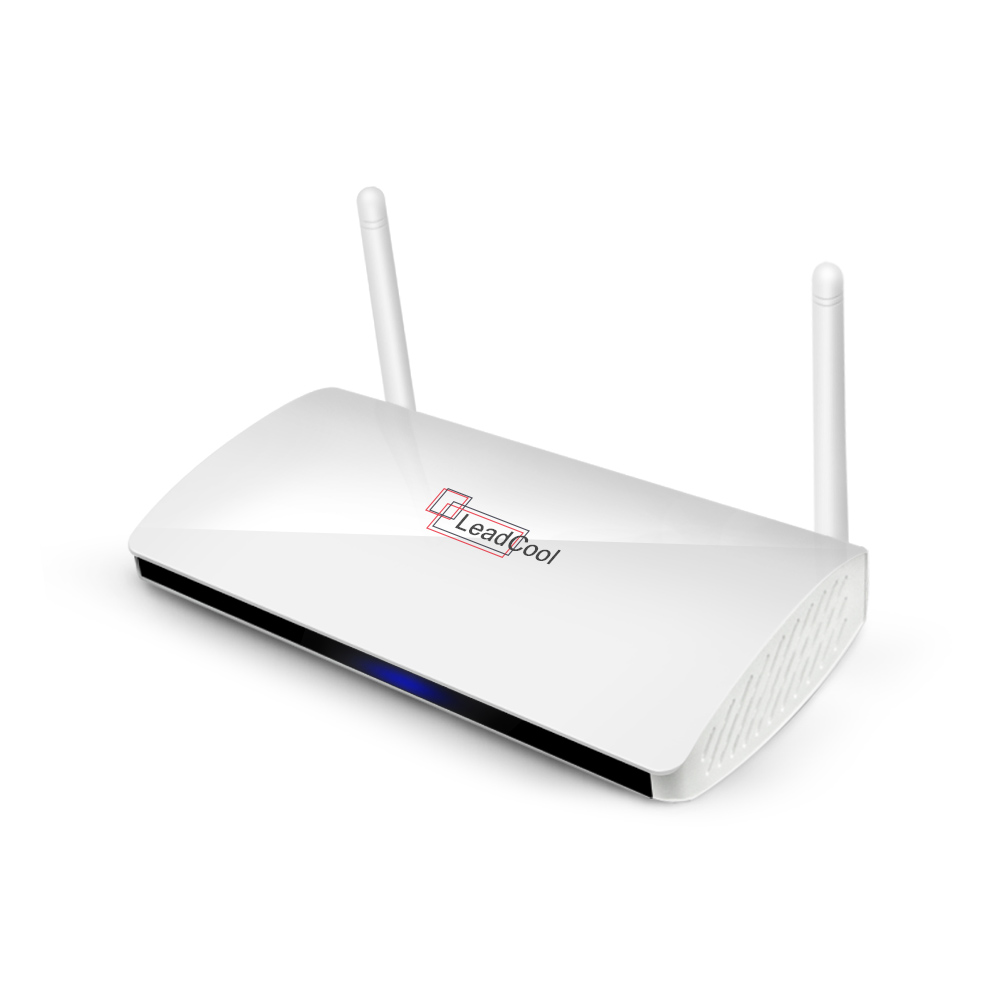 Leadcool Android 9.0 TV Box RAM 1GB ROM 8GB 4K Smart TV Box Lxtream Player Smarters Pro Installed